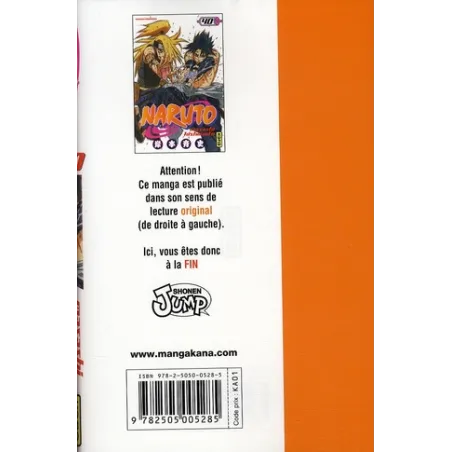 Naruto Tome 40 - Masashi Kishimoto - Kana - Poche - ravate.com librairie reunion