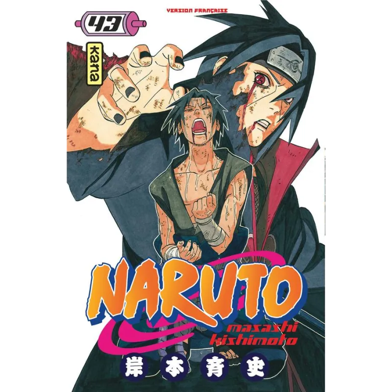 Naruto Tome 43 - Masashi Kishimoto - Kana - Poche - ravate.com librairie reunion