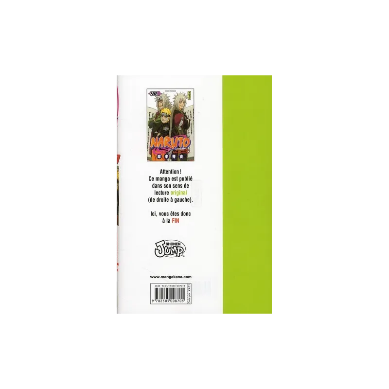 Naruto Tome 48 - Masashi Kishimoto - Kana - Poche - ravate.com librairie reunion