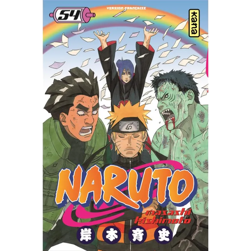 Naruto Tome 54 - Masashi Kishimoto - Kana - Poche - ravate.com librairie reunion