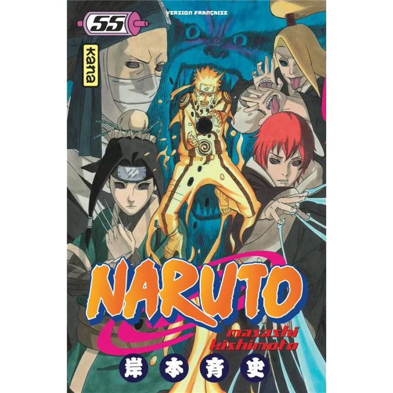 Naruto Tome 55 - Masashi Kishimoto - Kana - Poche - ravate.com librairie reunion