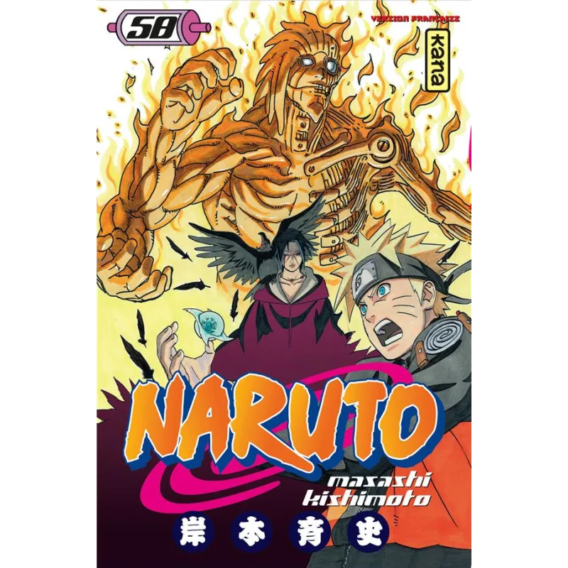 Naruto Tome 58 - Masashi Kishimoto - Kana - Poche - ravate.com librairie reunion