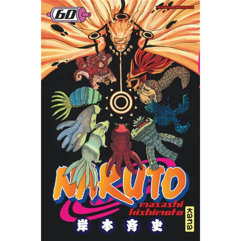 Naruto Tome 60 - Masashi Kishimoto - Kana - Poche - ravate.com librairie reunion