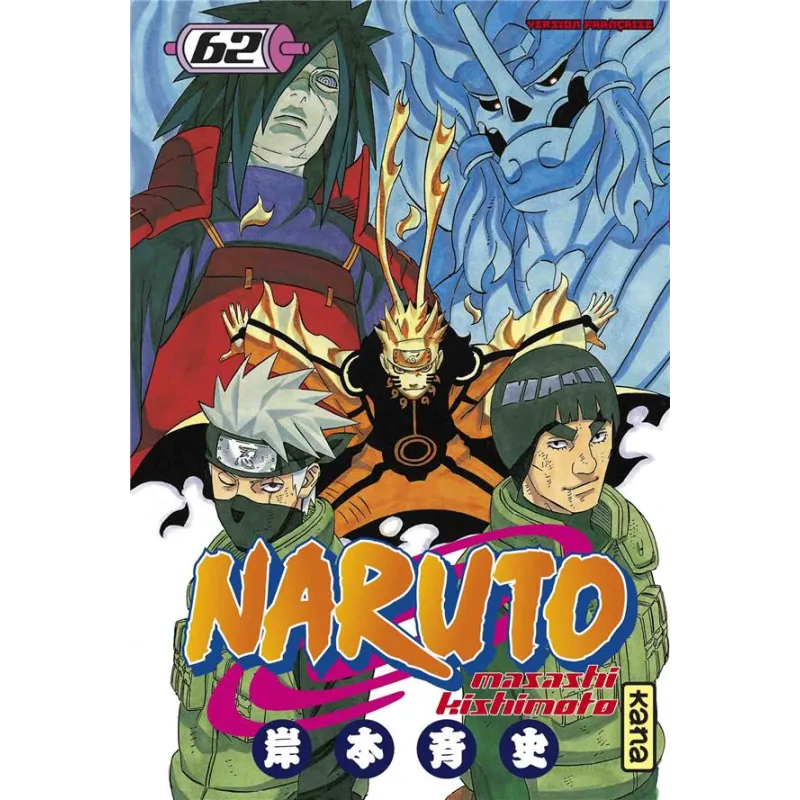Naruto Tome 62 - Masashi Kishimoto - Kana - Poche - ravate.com librairie reunion