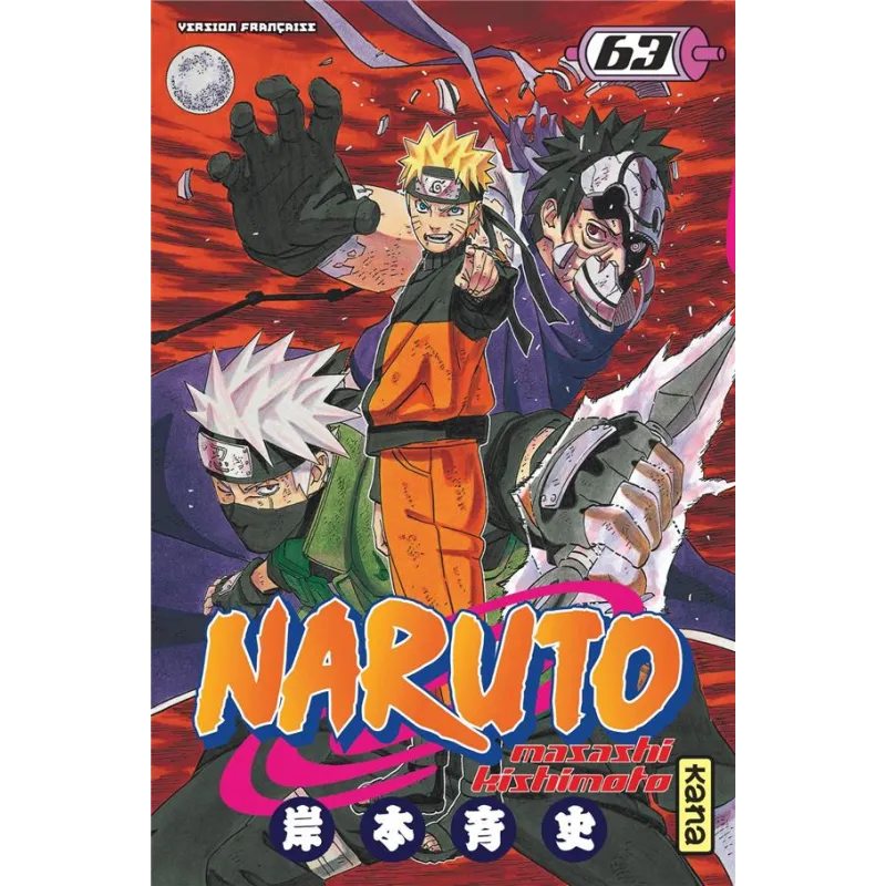 Naruto Tome 63 - Masashi Kishimoto - Kana - Poche - ravate.com librairie reunion