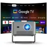 Mini vidéoprojecteur portable Android 14, 1100ANSI 1080P HY450GT grise - MAGCUBIC - HY450GT