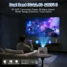 Mini vidéoprojecteur portable Android 14, 1100ANSI 1080P HY450GT grise - MAGCUBIC - HY450GT