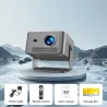 Mini vidéoprojecteur portable Android 14, 1100ANSI 1080P HY450GT grise - MAGCUBIC - HY450GT