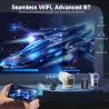 Mini vidéoprojecteur portable Android 14, 260ANSI 1080P HY310 blanc - MAGCUBIC - HY310