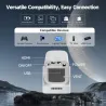 Mini vidéoprojecteur portable Android 14, 260ANSI 1080P HY310 blanc - MAGCUBIC - HY310