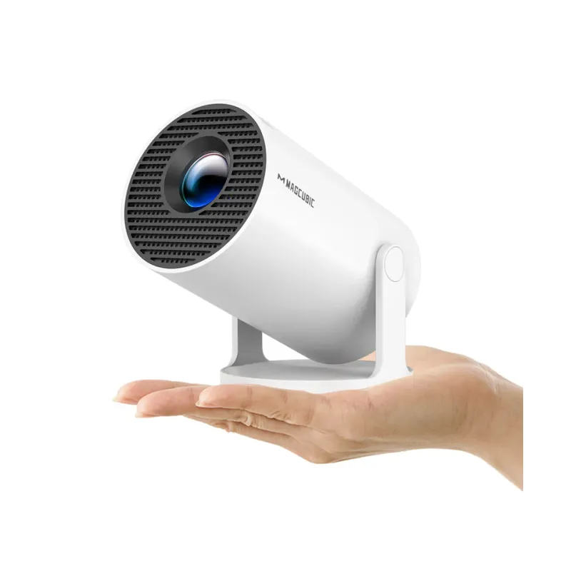 Mini vidéoprojecteur portable Android 14, 200ANSI 720P HY300 PRO blanc - MAGCUBIC - HY300PROWHITE