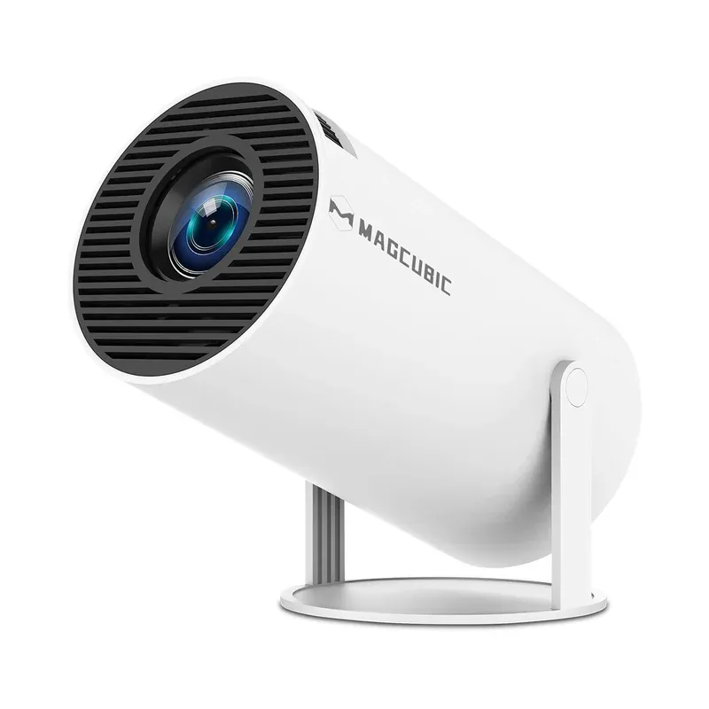 Mini vidéoprojecteur portable Android 14, 200ANSI 720P HY300 PRO blanc - MAGCUBIC - HY300PROWHITE