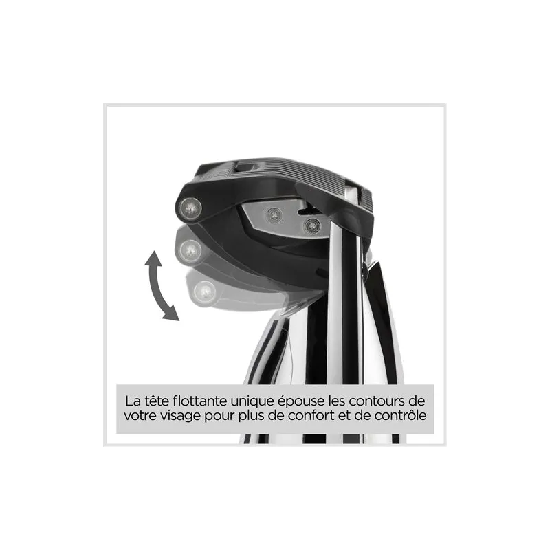 Tondeuse barbe sans fil BaByliss Stubble Trimmer Super-X Metal Series S996E Noir