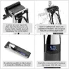 Tondeuse barbe sans fil BaByliss Stubble Trimmer Super-X Metal Series S996E Noir