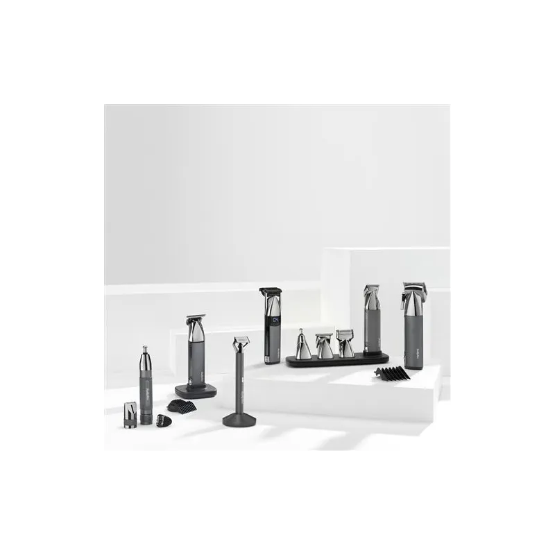 Tondeuse barbe sans fil BaByliss Stubble Trimmer Super-X Metal Series S996E Noir
