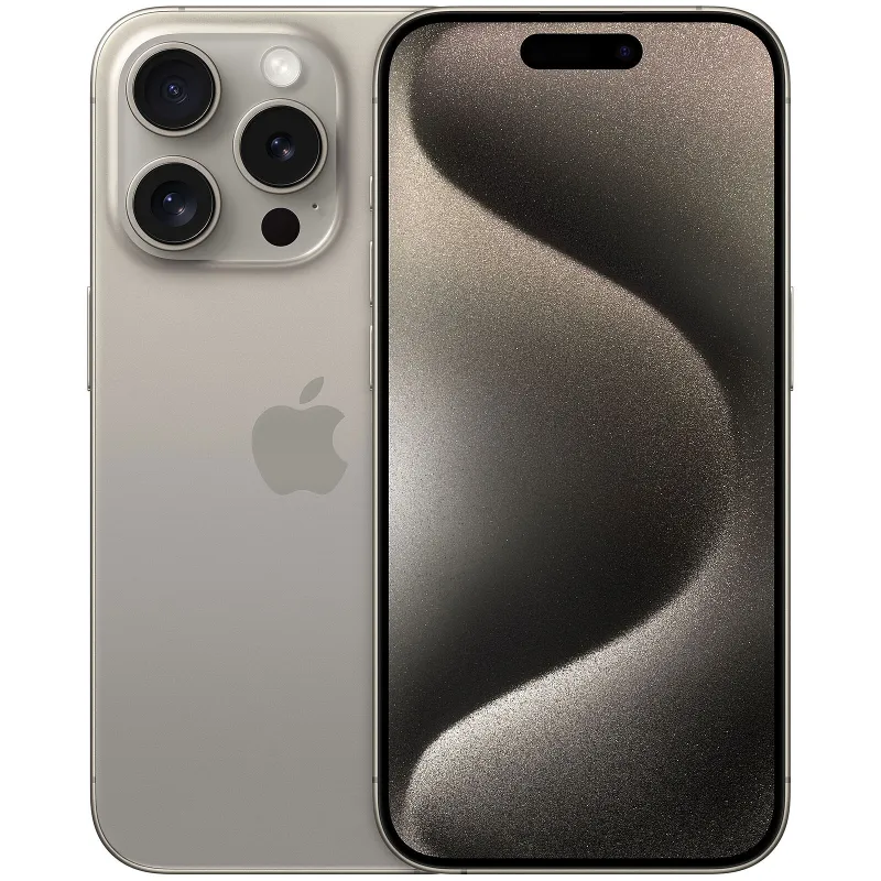 iPhone 15 Pro 128 GB Natural Titanium - Reconditionné A+ Garantie 2 ans - ReFé