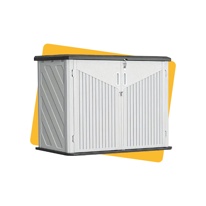Coffre de rangement double ouverture