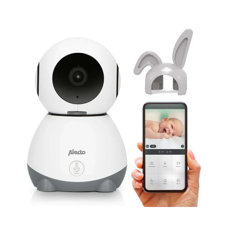 Babyphone Wi-Fi avec caméra - ALECTO - SMARTBABY10