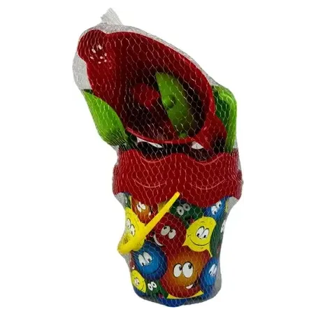 Seau de plage + 4 accessoires - SPORT AND FUN - 202139 - Dès 3 ans