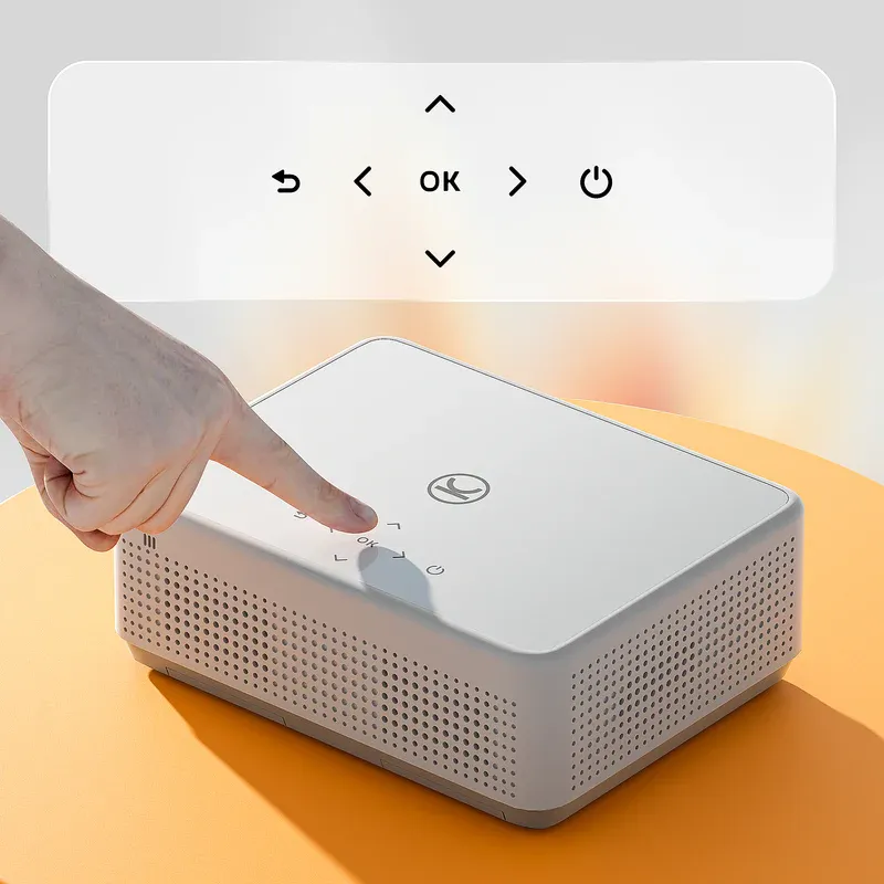 Vidéoprojecteur connecté FHD 1080P 200ANSI blanc + écran 100"  - VANKYO - LEISURE 570B