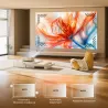 Vidéoprojecteur connecté FHD 1080P 200ANSI blanc + écran 100"  - VANKYO - LEISURE 570B