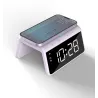 Radio réveil avec chargeur induction mauve - CALIBER - RADHCG019QI-PUCALI