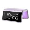Radio réveil avec chargeur induction mauve - CALIBER - RADHCG019QI-PUCALI