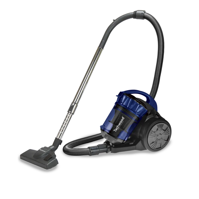 Aspirateur cyclonique sans sac 2,5L bleu - TECHWOOD - ASPITAS3600TECH
