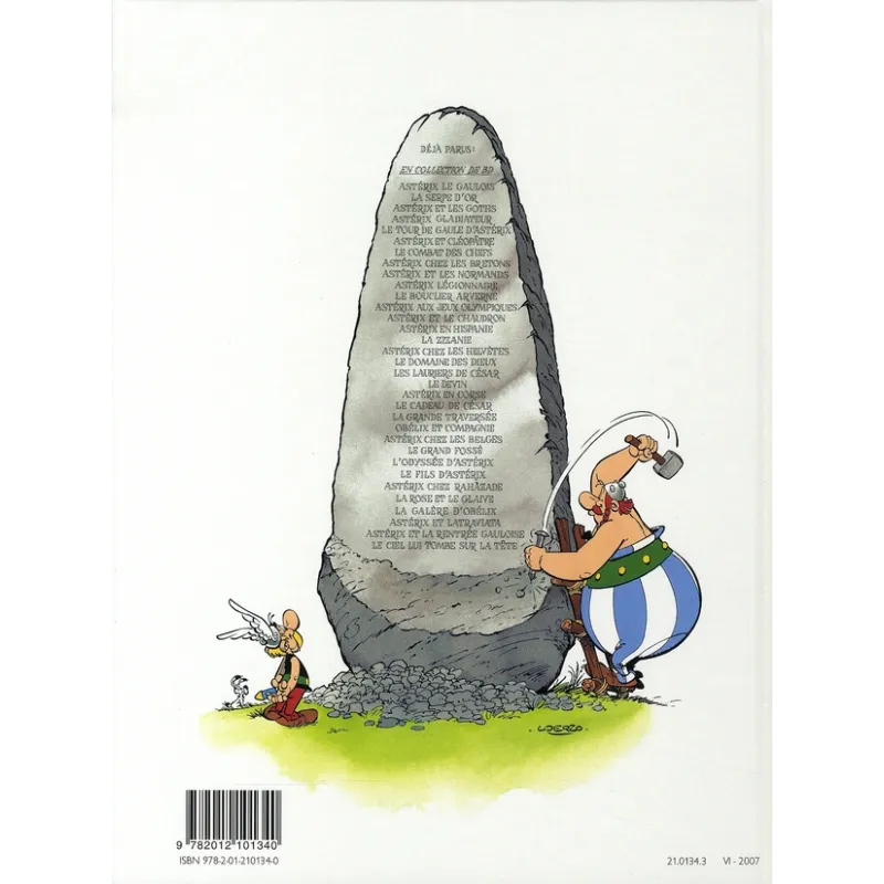 Astérix Tome 2 : la serpe d - ravate.com librairie reunion