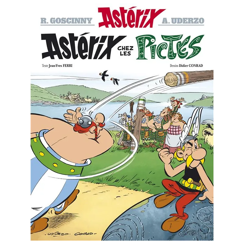 Astérix Tome 35 : Astérix chez les Pictes - Jean-Yves Ferri, Didier Conrad - Les Éditions Albert René - Grand format -...