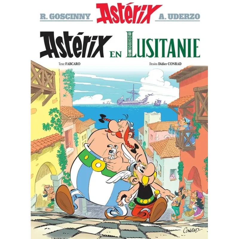 Astérix Tome 41 : Astérix en Lusitanie - René Goscinny, Albert Underzo, Fabcaro, Didier Conrad - Hachette - Grand format -...
