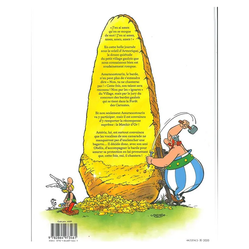 Astérix Hors-Série : le menhir d - ravate.com librairie reunion