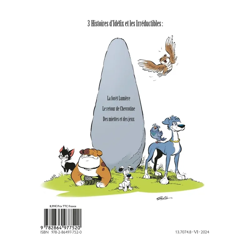 Idéfix et les irréductibles Tome 6 : La forêt de lumière - Cédric Braconnier, Matthieu Choquet, René Goscinny, Jean-Marie...
