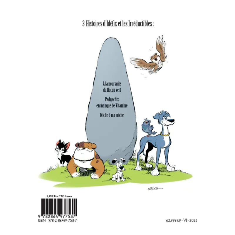 Idéfix et les irréductibles Tome 8 : A la poursuite du flacon vert - Lison D - ravate.com librairie reunion