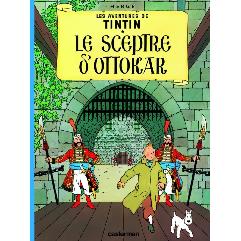 Les aventures de Tintin Tome 8 : le sceptre d - ravate.com librairie reunion