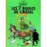 Les aventures de Tintin Tome 13 : les 7 boules de cristal - Hergé - Casterman - Grand format - ravate.com librairie reunion