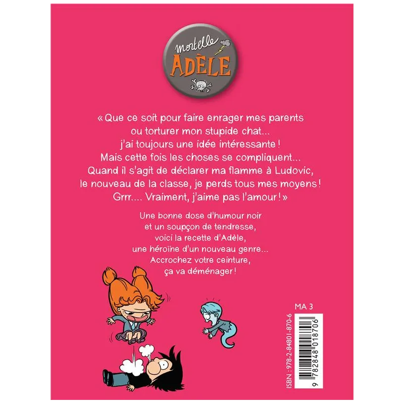 Mortelle Adèle Tome 4 : j - ravate.com librairie reunion