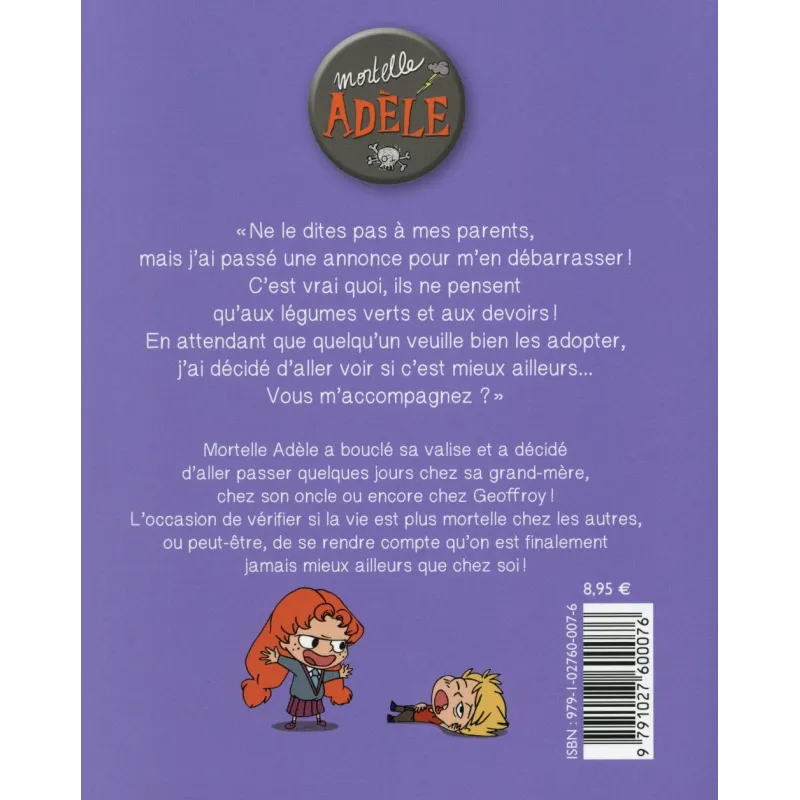 Mortelle Adèle Tome 8 : parents à vendre - Mr Tan, Diane Le Feyer - Bayard Jeunesse - Grand format - ravate.com librairie...