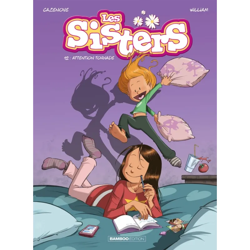 Les Sisters Tome 12 : attention tornade - Christophe Cazenove, William - Bamboo - Grand format - ravate.com librairie reunion