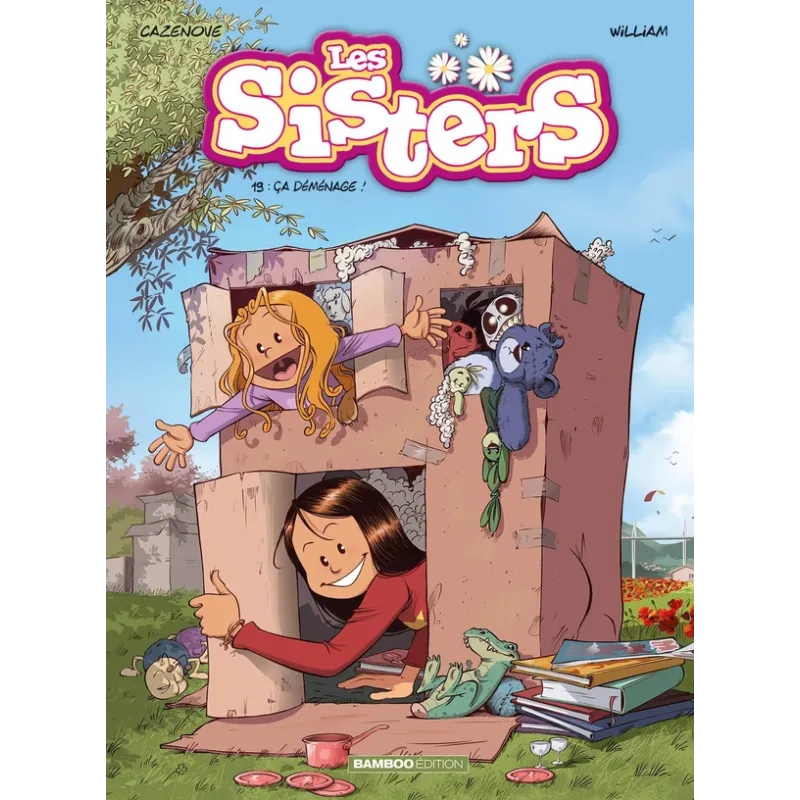 Les Sisters Tome 19 : Ça déménage ! - Christophe Cazenove, William - Bamboo - Grand format - ravate.com librairie reunion