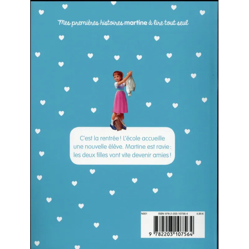 Je commence à lire avec Martine Tome 5 : la nouvelle élève - Gilbert Delahaye, Marcel Marlier - Casterman - Grand format -...