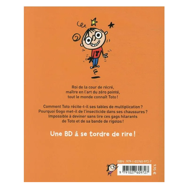 Toto Tome 9 : en plein délire - Serge Bloch, Franck Girard - Tourbillon - Grand format - ravate.com librairie reunion