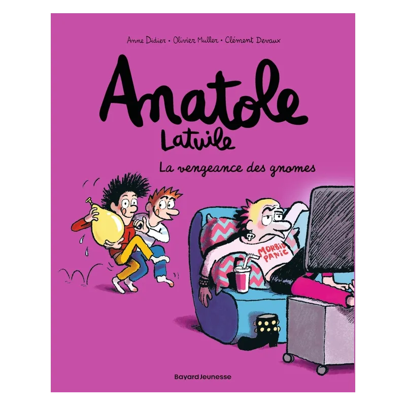 Anatole Latuile Tome 12 : la vengeance des gnomes - Anne Didier, Olivier Muller, Clément Devaux - Bayard Jeunesse - Grand...