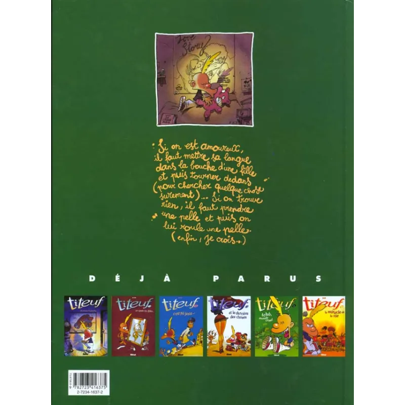 Titeuf Tome 2 : l - ravate.com librairie reunion