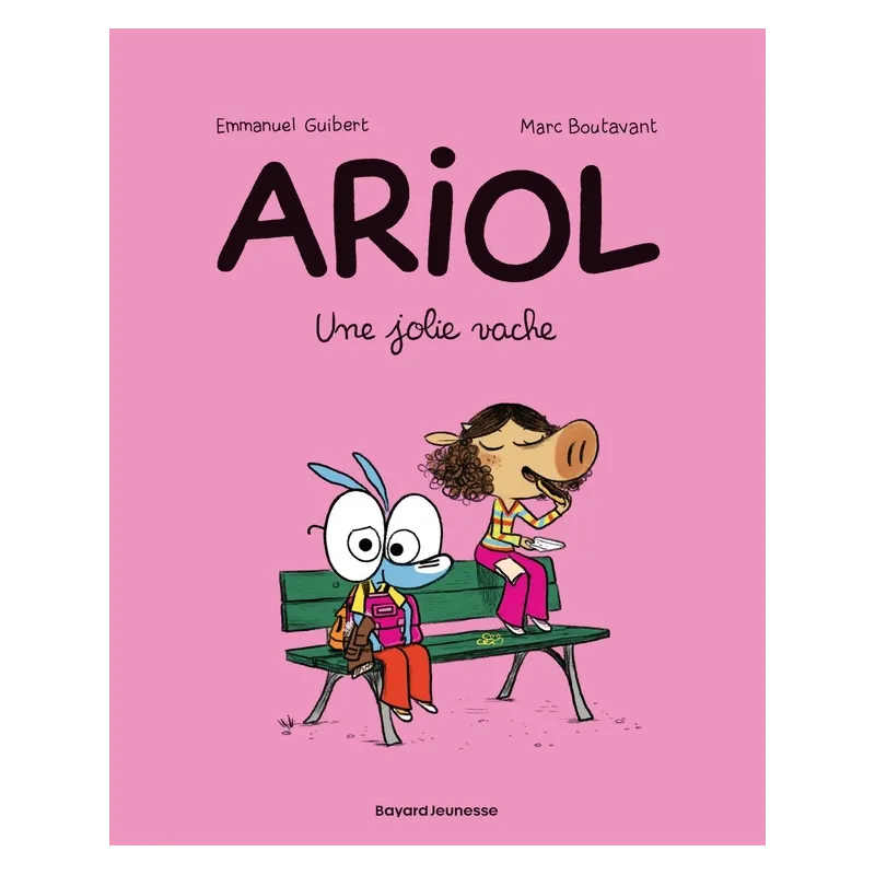 Ariol Tome 4 : une jolie vache - Emmanuel Guibert, Marc Boutavant - Bayard Jeunesse - Grand format - ravate.com librairie...