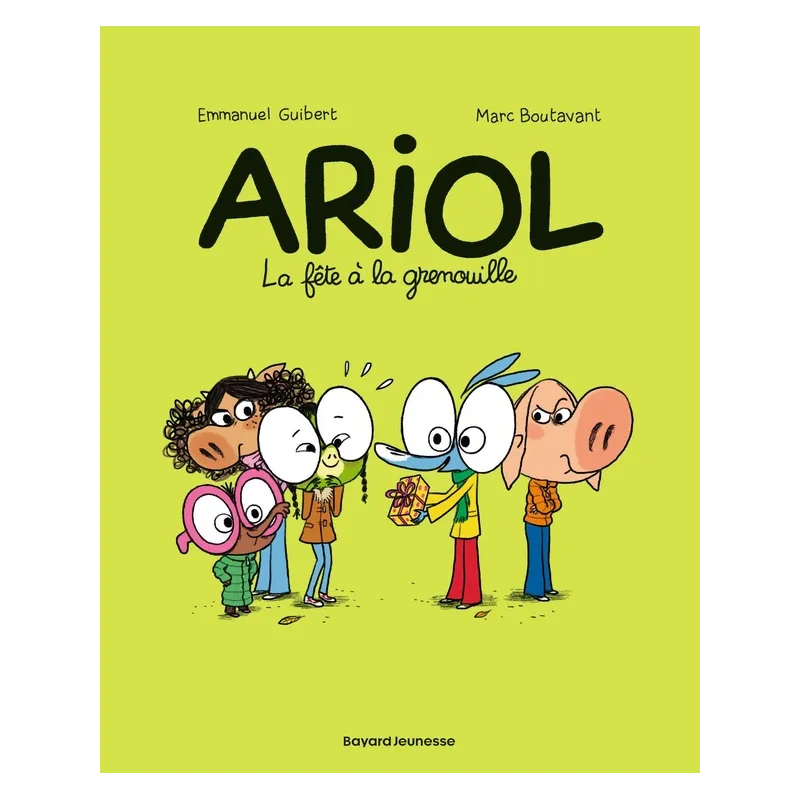 Ariol Tome 11 : la fête à la grenouille - Emmanuel Guibert, Marc Boutavant - Bayard Jeunesse - Grand format - ravate.com...