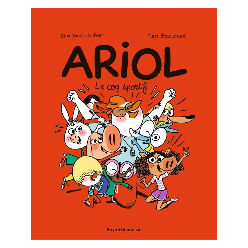 Ariol Tome 12 : le coq sportif - Emmanuel Guibert, Marc Boutavant - Bayard Jeunesse - Grand format - ravate.com librairie...