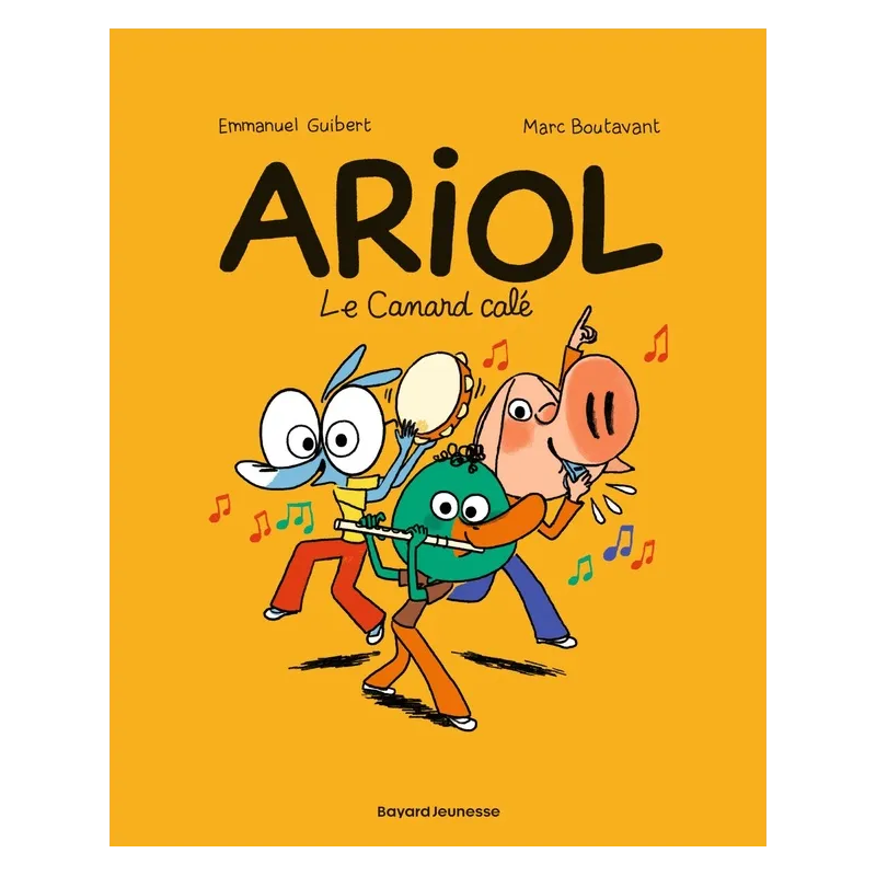 Ariol Tome 13 : le canard calé - Emmanuel Guibert, Marc Boutavant - Bayard Jeunesse - Grand format - ravate.com librairie...