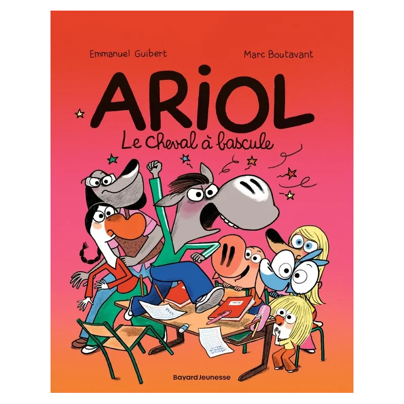 Ariol Tome 20 : Le cheval à bascule - Emmanuel Guibert, Marc Boutavant - Bayard Jeunesse - Grand format - ravate.com...