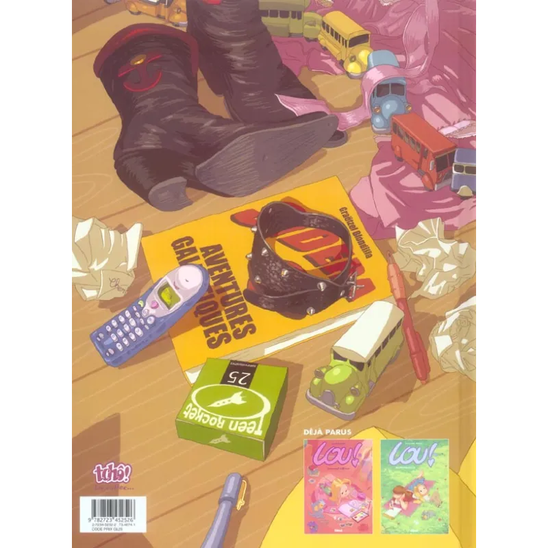 Lou ! Tome 3 : le cimetière des autobus - Julien Neel - Glénat - Grand format - ravate.com librairie reunion